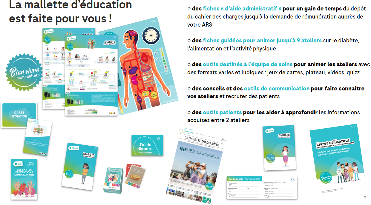 Mallette d'éducation thérapeutique du patient (ETP) I Diabète