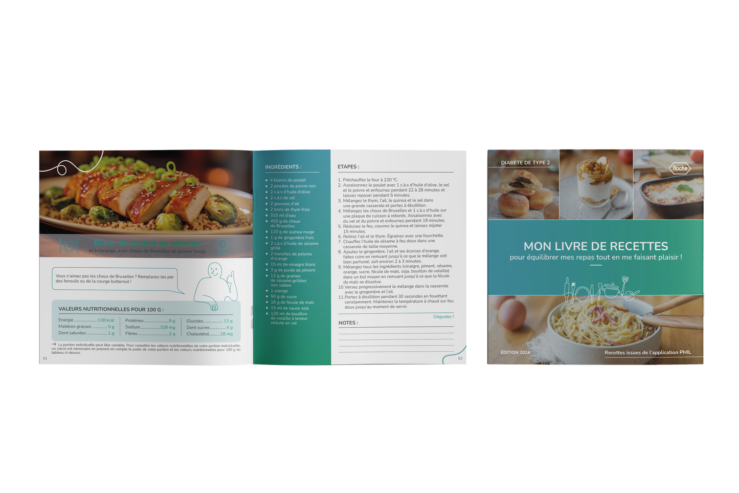 Mon livre de recettes pour équilibrer mes repas tout en me faisant plaisir !