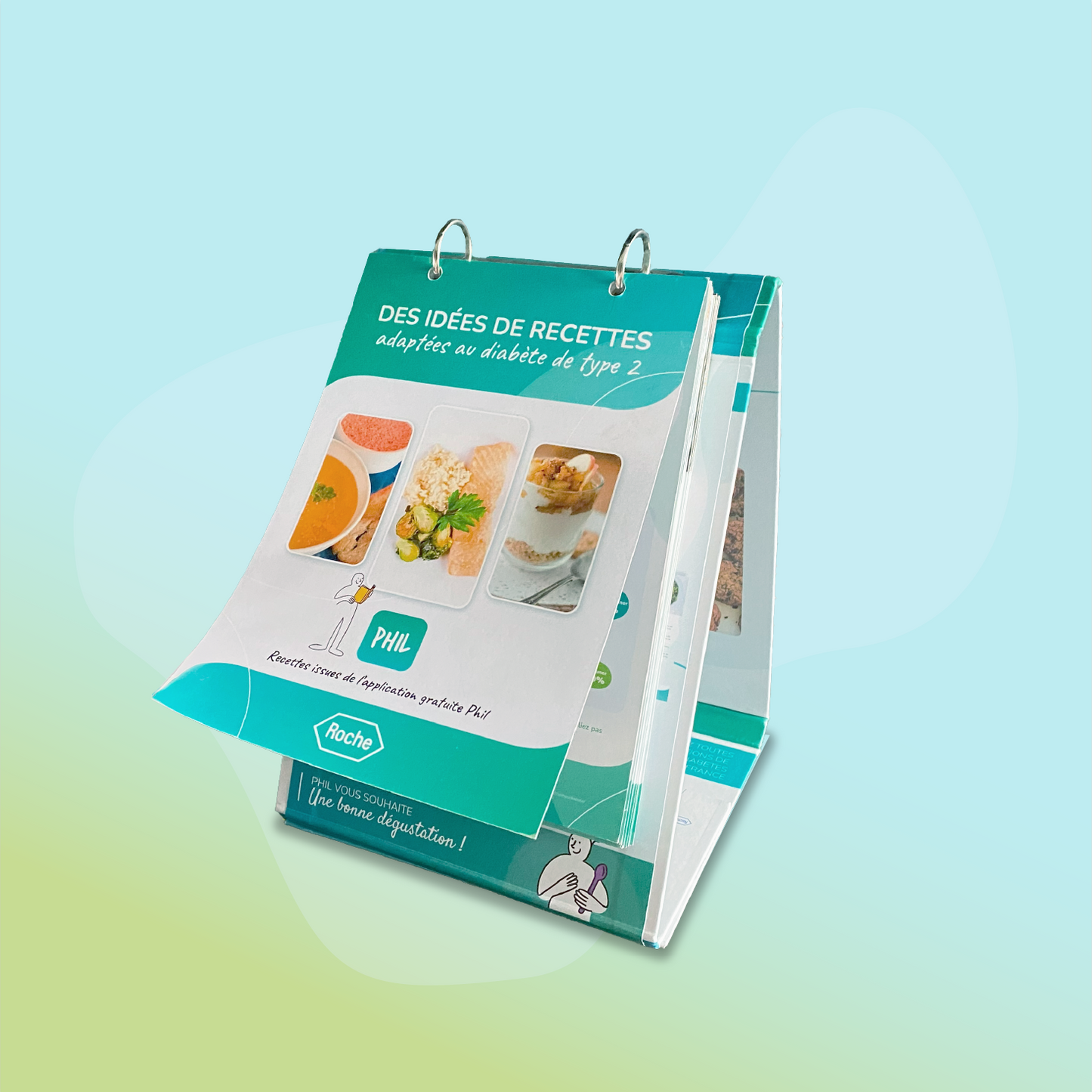 Chevalet de recettes - Gardez le Phil en cuisine